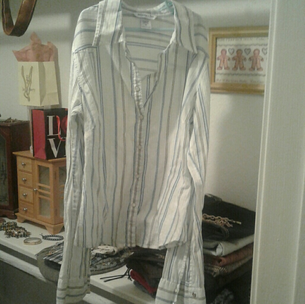 Cute Striped Abercrombie & Fitch Shirt